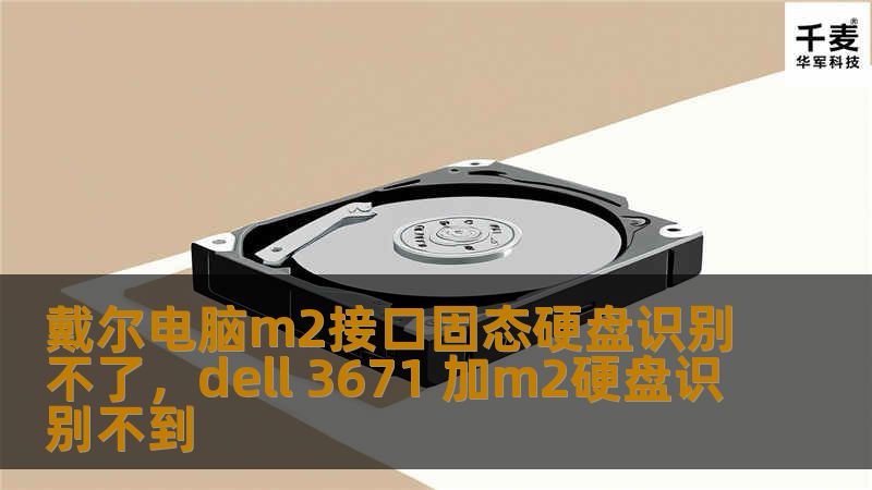 戴尔电脑m2接口固态硬盘识别不了，dell 3671 加m2硬盘识别不到