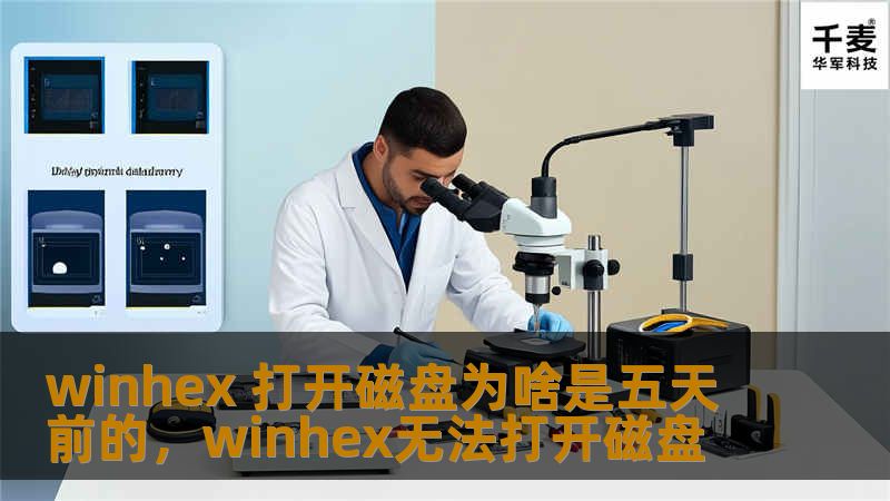 你是否在使用WinHex打开磁盘时发现时间显示为五天前？这篇文章将为你详细解析原因，并提供实用的解决方案。