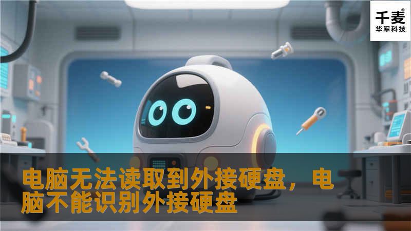 电脑无法读取到外接硬盘，电脑不能识别外接硬盘