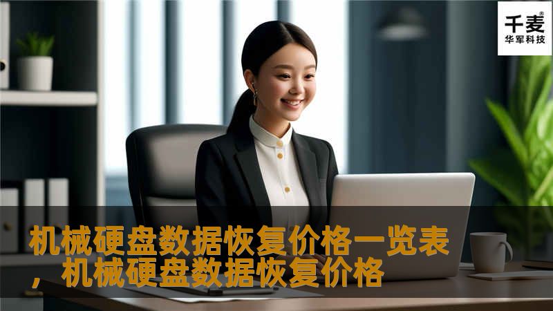 机械硬盘数据恢复价格一览表，机械硬盘数据恢复价格