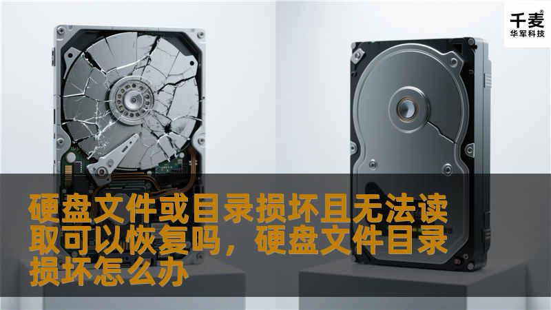 硬盘文件或目录损坏且无法读取？这些重要数据还能恢复吗？本篇文章将带您深入了解硬盘损坏的原因，并为您揭示几种行之有效的数据恢复方法，帮您找回宝贵的文件。无论是工作文件、照片还是个人数据，解决方案一应俱全。