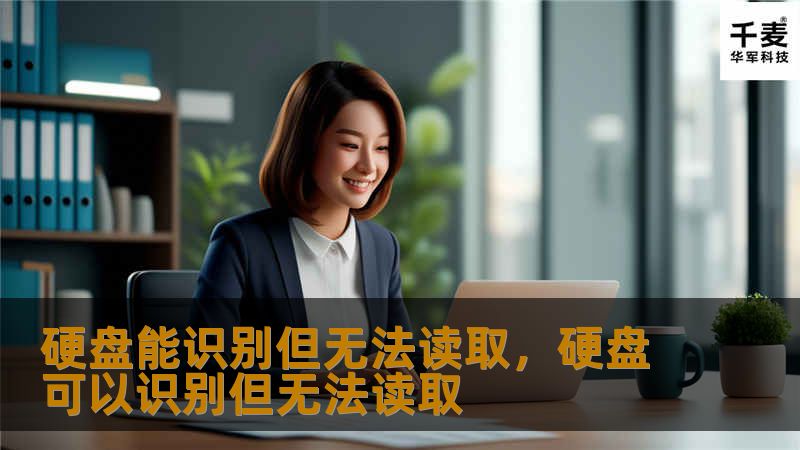 硬盘能识别但无法读取，硬盘可以识别但无法读取