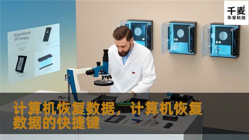 计算机恢复数据，计算机恢复数据的快捷键