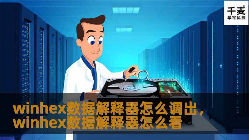 WinHex数据解释器是一个强大的数据分析工具，广泛应用于计算机取证、数据恢复、文件编辑等多个领域。本文将深入探讨如何调出WinHex数据解释器，并提供详细的使用指南，帮助您轻松驾驭这个工具。
