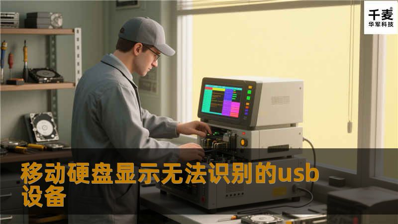 遇到移动硬盘显示无法识别的USB设备？本文提供详细解决方案与专业教程，帮助您快速解决问题。