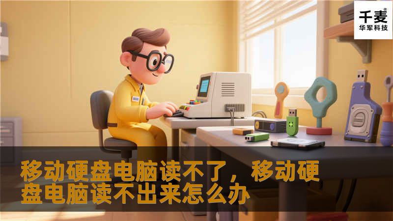 移动硬盘电脑读不了，移动硬盘电脑读不出来怎么办