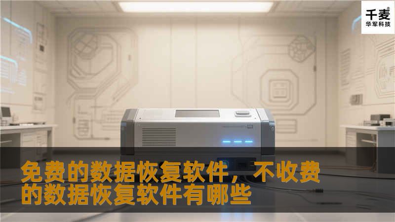 免费的数据恢复软件，不收费的数据恢复软件有哪些