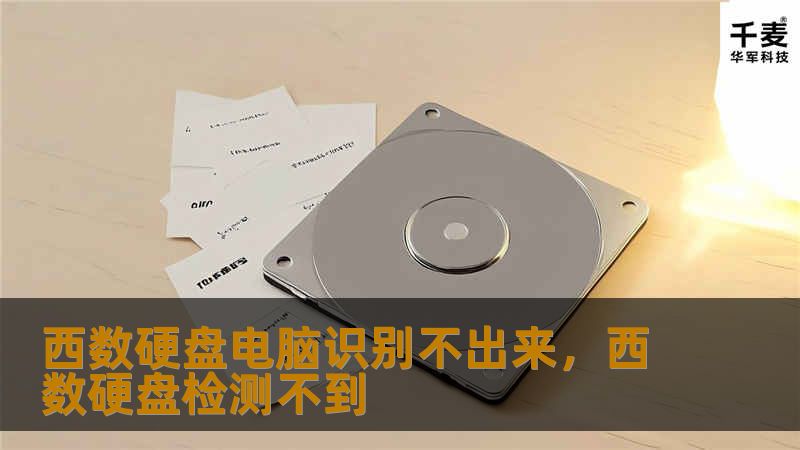 西数硬盘电脑识别不出来，西数硬盘检测不到