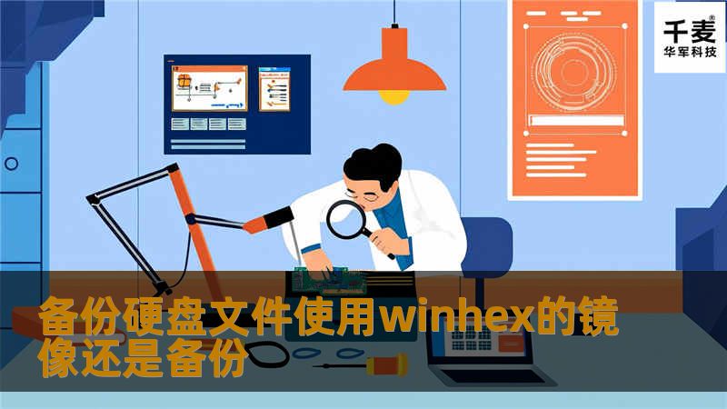 探索如何使用WinHex进行硬盘文件备份，了解镜像备份与文件备份的优缺点，帮助您选择最佳的数据保护方案。