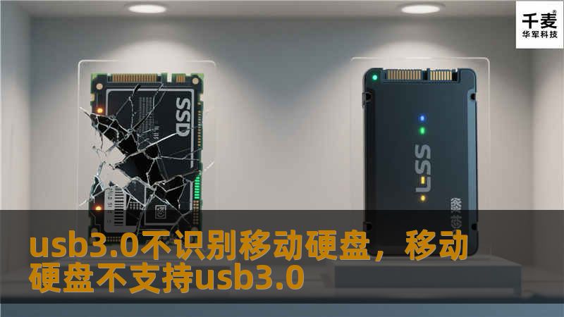 usb3.0不识别移动硬盘，移动硬盘不支持usb3.0
