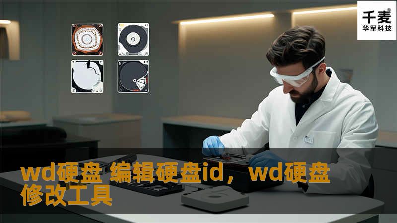 wd硬盘 编辑硬盘id，wd硬盘修改工具