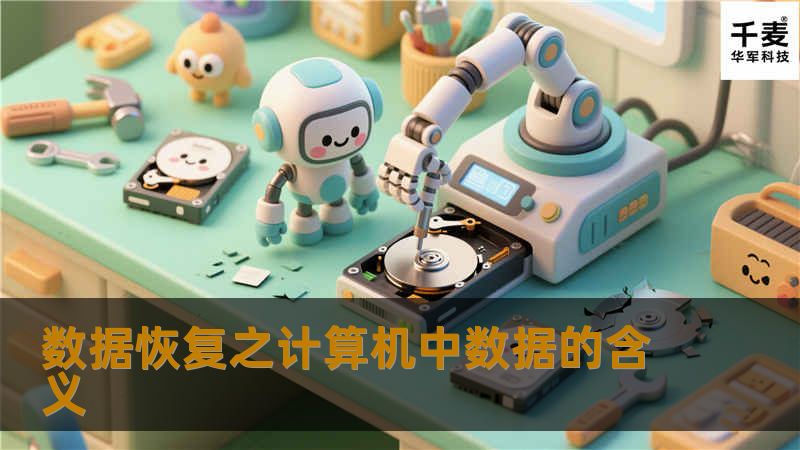 数据恢复中，计算机中数据存储都是所谓的数字 0 和 1，也宏观上来说就是我们平时看到的数据文件。