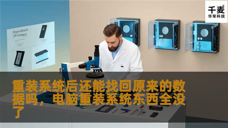 重装系统后还能找回原来的数据吗，电脑重装系统东西全没了