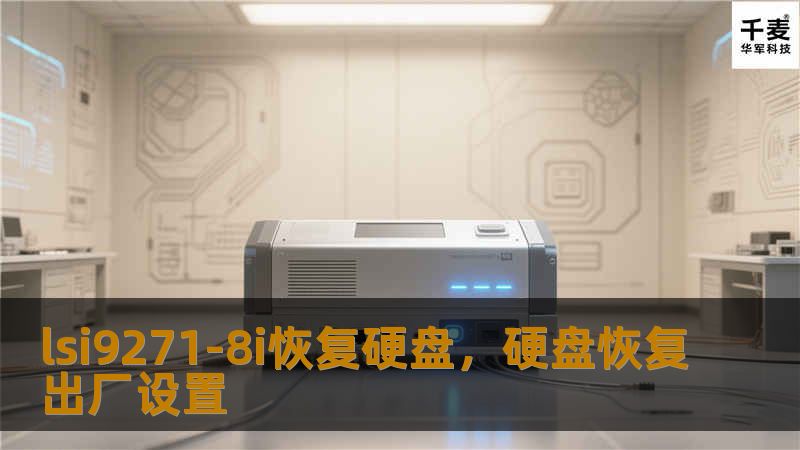 lsi9271-8i恢复硬盘，硬盘恢复出厂设置