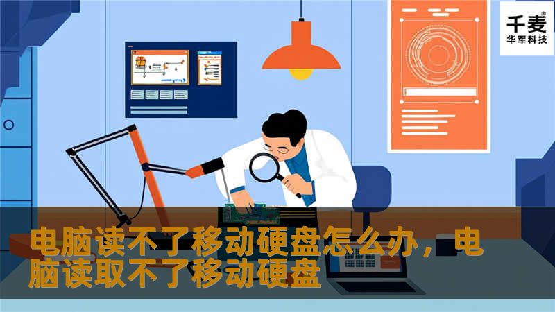 电脑读不了移动硬盘怎么办，电脑读取不了移动硬盘