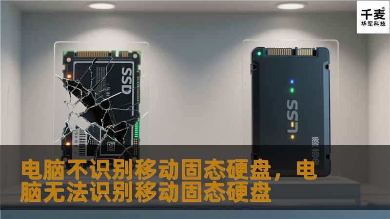 电脑不识别移动固态硬盘，电脑无法识别移动固态硬盘