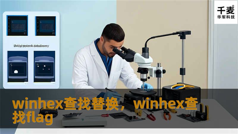 WinHex是一个功能强大的十六进制编辑器，它不仅能进行常规的数据编辑，还能实现高效的查找与替换操作。在数据恢复、取证分析、文件编辑等领域，WinHex的查找替换功能帮助用户显著提升工作效率。