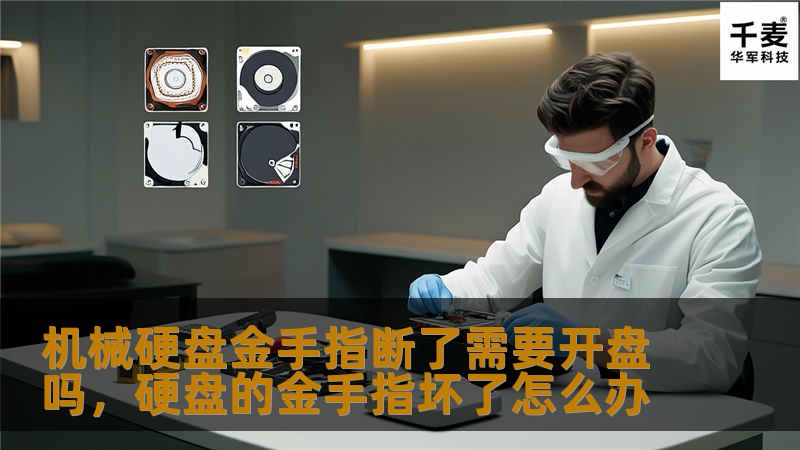 机械硬盘金手指断了需要开盘吗，硬盘的金手指坏了怎么办