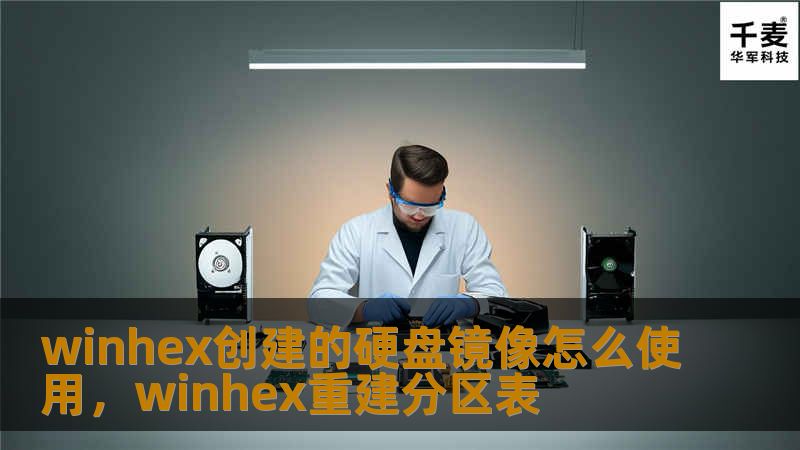 winhex创建的硬盘镜像怎么使用，winhex重建分区表