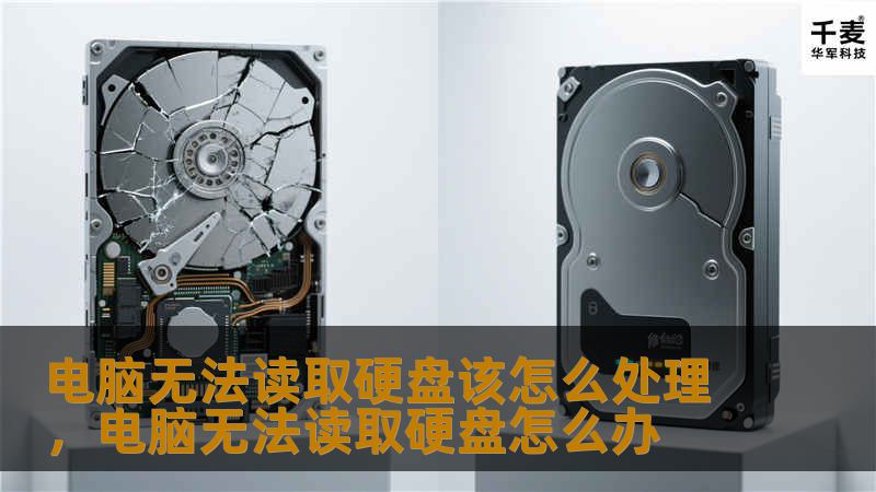 电脑无法读取硬盘该怎么处理，电脑无法读取硬盘怎么办