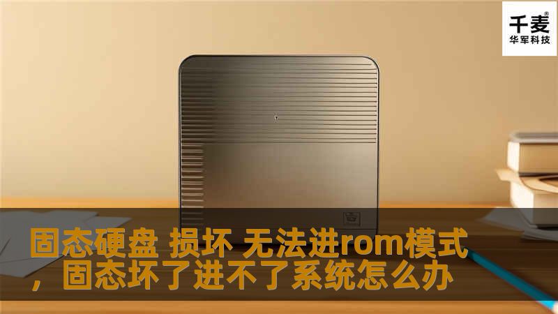 文章大纲        固态硬盘损坏无法进入ROM模式的解决方法    H1：概述            H2：什么是固态硬盘（SSD）？        H2：ROM模式的定义和作用        H2：固态硬盘损坏的常见原因        H2：无法进入ROM模式的表现和影响        H1：固态硬盘损坏的常见原因            H2：硬件故障        H2：电源问题     ...