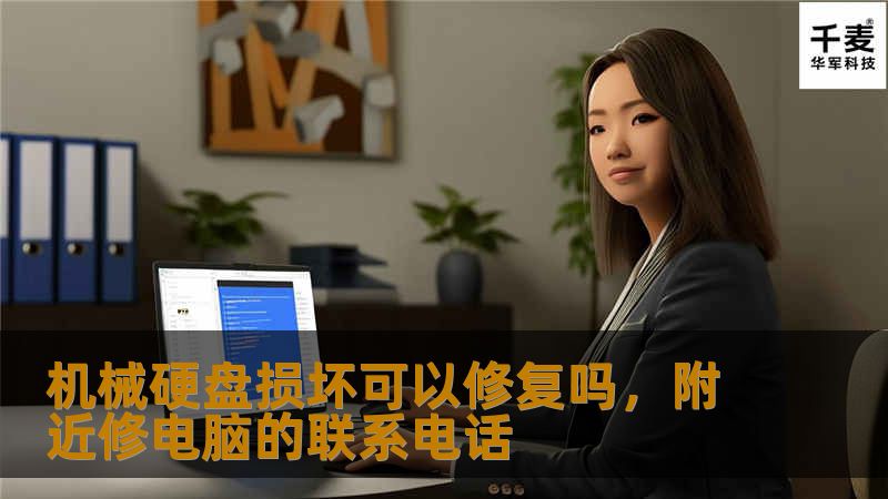 机械硬盘损坏可以修复吗，附近修电脑的联系电话