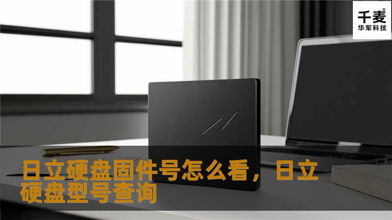 日立硬盘固件号怎么看，日立硬盘型号查询