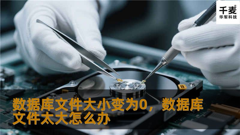 数据库文件大小变为0，数据库文件太大怎么办