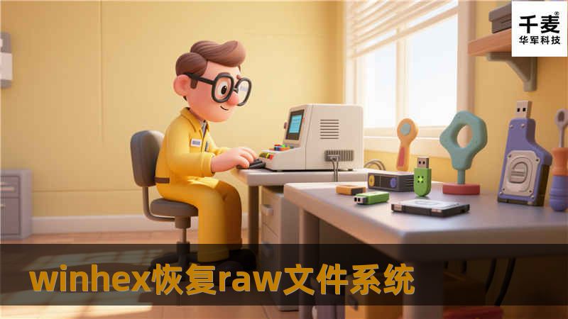 本文将详细介绍如何使用WinHex工具恢复RAW文件系统，提供专业的解决方案和实用教程，帮助用户有效解决数据丢失问题。
