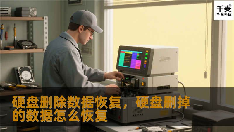 硬盘删除数据恢复，硬盘删掉的数据怎么恢复