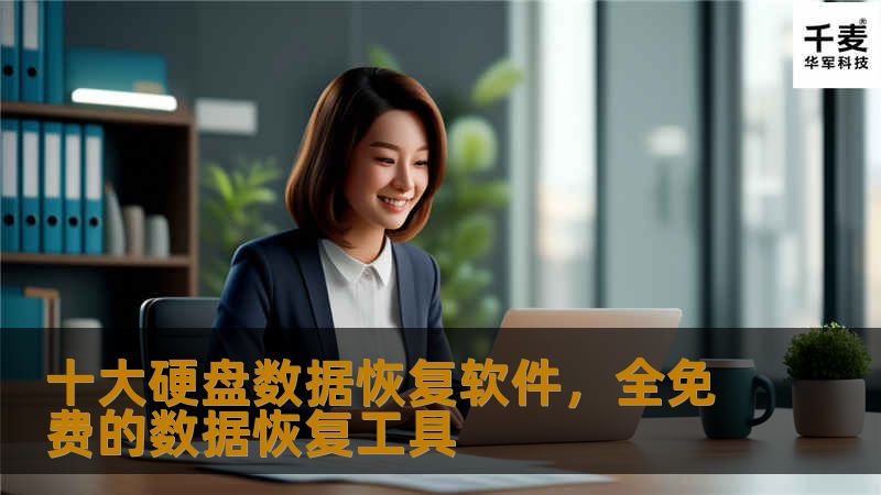 十大硬盘数据恢复软件，全免费的数据恢复工具