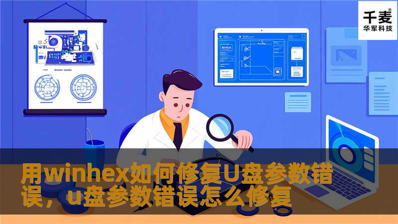 本文详细介绍了如何使用WinHex工具修复U盘参数错误的操作步骤，让您能够快速且高效地解决U盘因参数错误而无法正常使用的问题，同时恢复丢失的数据。WinHex是强大的十六进制编辑工具，本篇文章为您提供了详细的教程，帮助您重获U盘使用的乐趣。