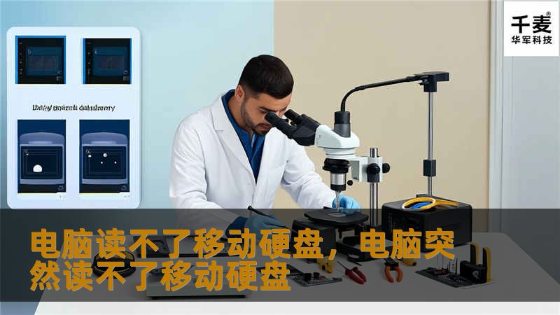 电脑读不了移动硬盘，电脑突然读不了移动硬盘