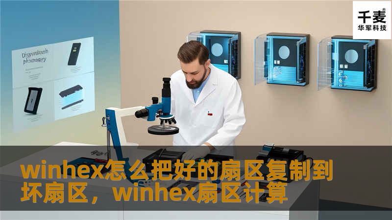 winhex怎么把好的扇区复制到坏扇区，winhex扇区计算