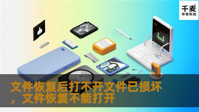 文件恢复后打不开文件已损坏，文件恢复不能打开