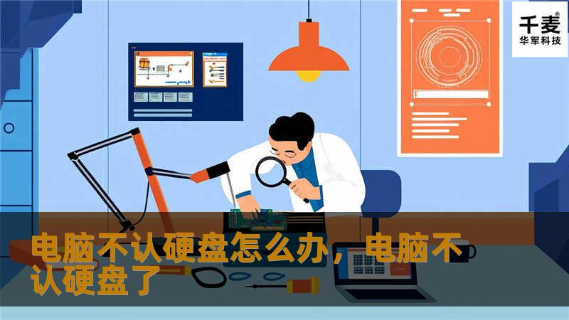 电脑不认硬盘怎么办，电脑不认硬盘了