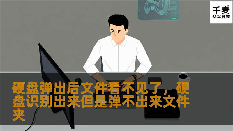 你是否曾遇到过硬盘弹出后，重要文件不见的情况？别担心，本文将为你详细解析文件消失的原因，并提供专业的解决方案，确保你的数据无忧。    硬盘文件丢失、数据恢复、文件看不见、硬盘误操作、外接硬盘、文件恢复工具    硬盘弹出后文件看不见了？别慌！这些原因你需要了解    对于经常使用外接硬盘的人来说，硬盘突然“失踪”的情况可能时有发生。比如，硬盘在正常使用后，你可能随手点击了“弹出”按钮，但再次插入...