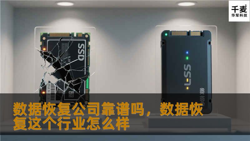 数据恢复公司靠谱吗，数据恢复这个行业怎么样