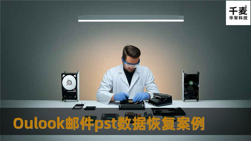 首先工程师对客户的硬盘做镜像，再对镜像文件进行分析。客户硬盘是因为文件损坏导致无法导入邮件，工程师利用专门针对Oulook邮件恢复的软件对客