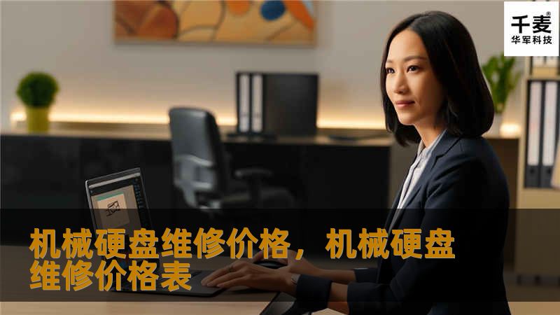 机械硬盘维修价格，机械硬盘维修价格表