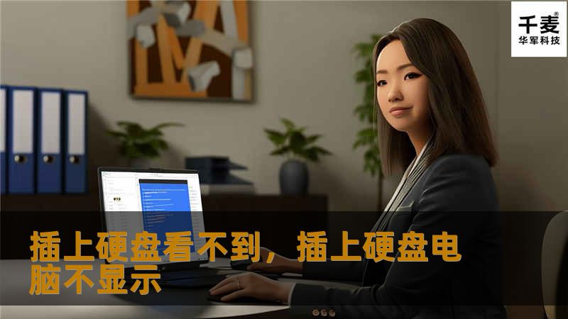 插上硬盘看不到，插上硬盘电脑不显示