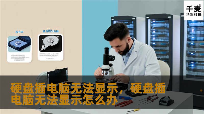 硬盘插电脑无法显示，硬盘插电脑无法显示怎么办