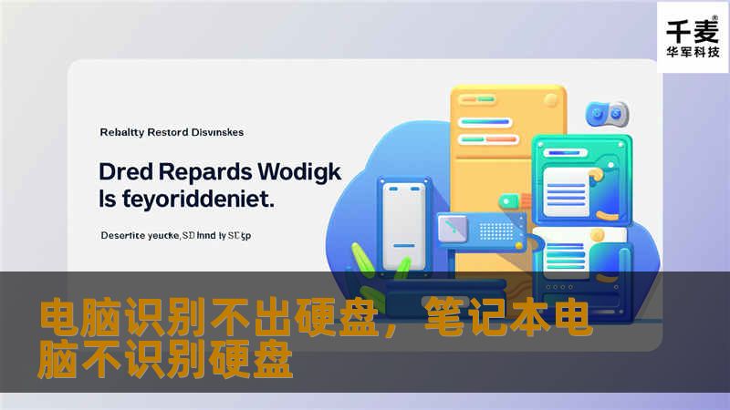 电脑识别不出硬盘，笔记本电脑不识别硬盘