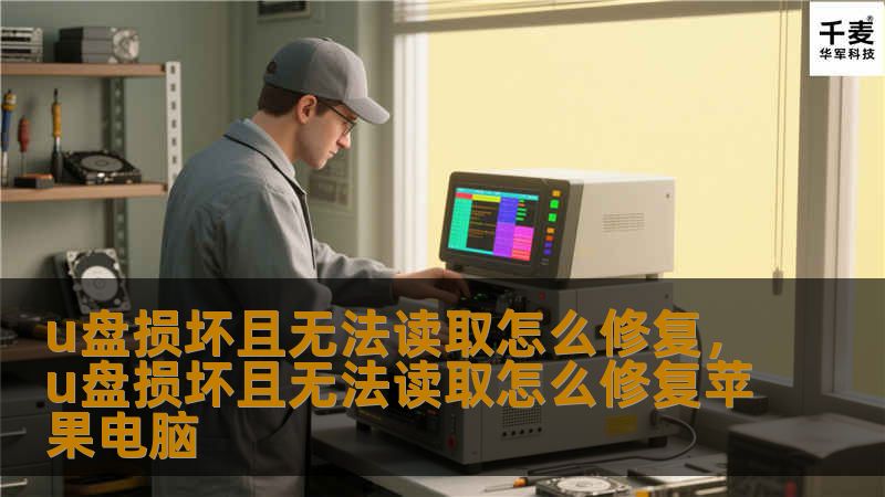 u盘损坏且无法读取怎么修复，u盘损坏且无法读取怎么修复苹果电脑
