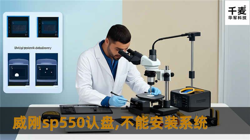 威刚sp550认盘,不能安装系统