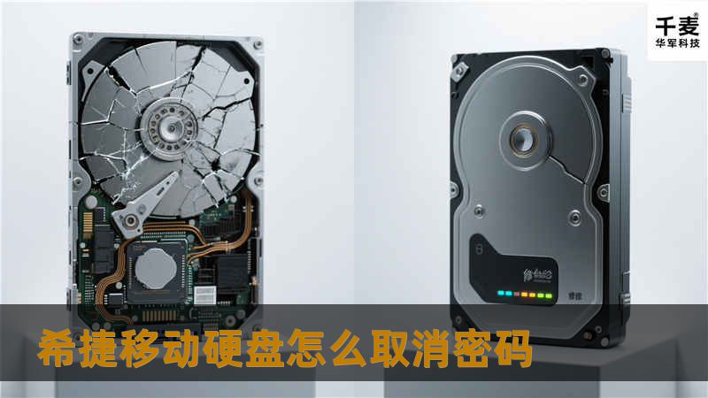 希捷移动硬盘怎么取消密码