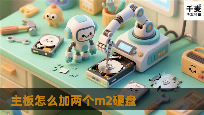 主板怎么加两个m2硬盘