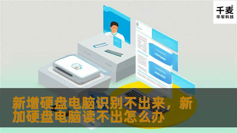 文章大纲        H1：新增硬盘电脑识别不出来的原因及解决办法        H2：什么是硬盘无法识别？        H3：硬盘无法识别的常见现象        H2：新增硬盘无法识别的原因        H3：硬件问题        H4：硬盘连接线问题        H4：硬盘接口问题        H3：软件问题        H4：驱动程序不兼容或缺失        H4：磁盘初始...