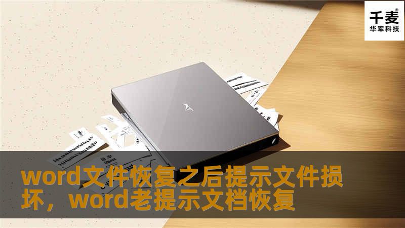 word文件恢复之后提示文件损坏，word老提示文档恢复