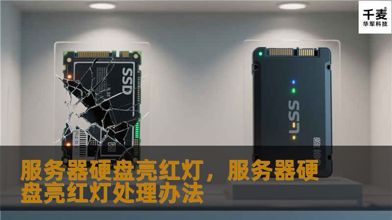 服务器硬盘亮红灯，服务器硬盘亮红灯处理办法
